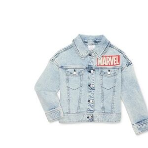 Marvel Kids Light Blue Denim Jacket